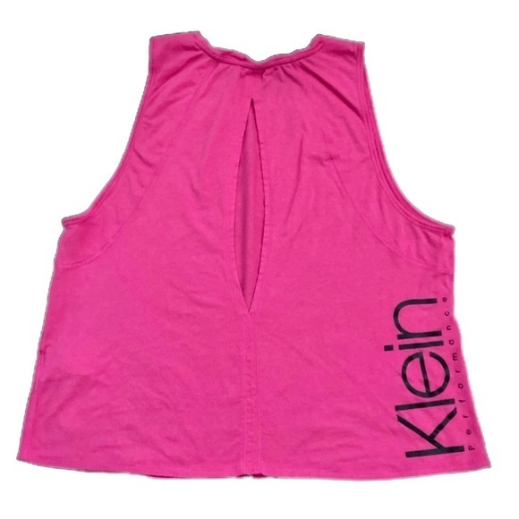 CALVIN KLEIN Barbie‎ Pink Performance Tank - Picture 1 of 3